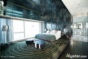 The Extreme WOW Suite reflects the high-design area of Kolwoon in Hong Kong.