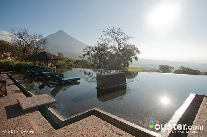 This luxury pick in Guatemala lies in the shadow of four volcanoes (two of them active -- for a truly hot honeymoon).