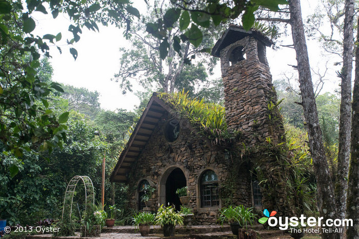 Chapel in the middle of a rainforest? Check that off your list.