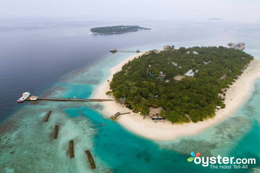 Aerial View of Kihaa Maldives/Oyster
