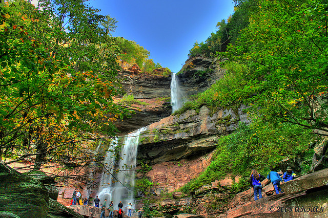 Catskill Falls; Photo Credit: Flickr.com/chethanjs
