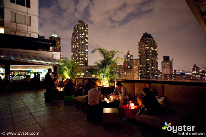 When the weather gets warm, happy hour at The Empire Hotel Rooftop Bar & Lounge will heat up, too.