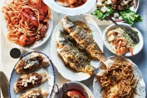 Feast of the Seven Fishes, Photo via Saveur