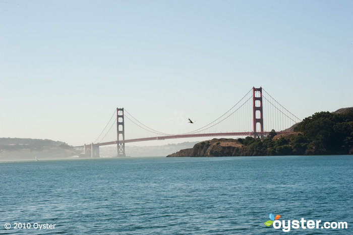Outdoorsy travelers can take in sights like the Golden Gate Bridge by sea kayak, or from beautiful Presidio National Park.