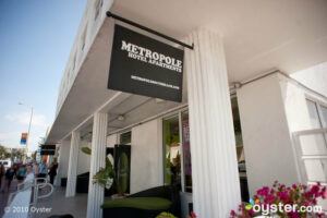 Entrance at Metropole South Beach