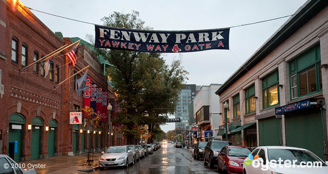 Fenway Park in Boston is just two blocks from Hotel Commonwealth