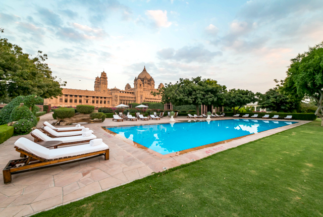 The Pool at the Umaid Bhawan Palace Jodhpur/Oyster