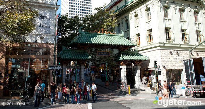 Dragon Gate in Chinatown; San Francisco, CA