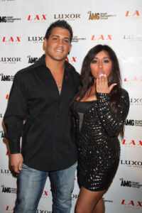 Snooki and Jionni hosted a Spring Break party -- wonder if she ever thought she'd be hosting a baby shower a year later? Credit: PRN/PR Photos