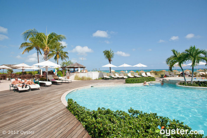 The Beachside Pool at the Sands at Grace Bay, Turks & Caicos Islands