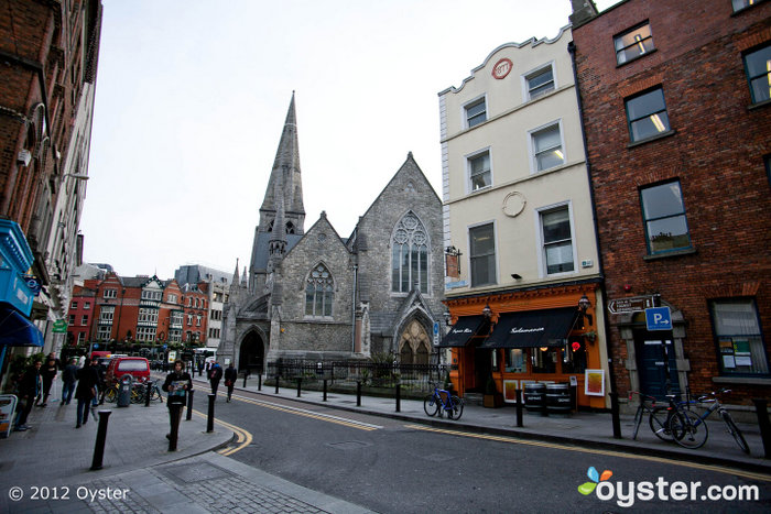 The Temple Bar area in Dublin is the perfect spot for a pint