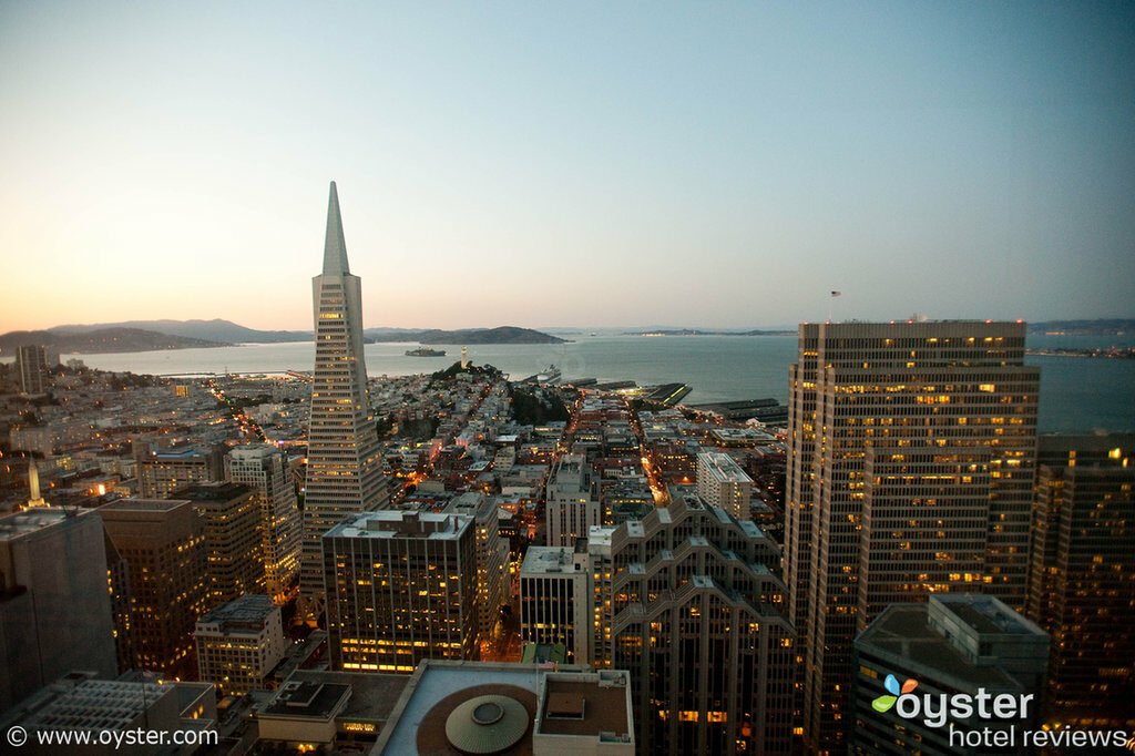 View from The Mandarin Oriental Hotel, San Francisco