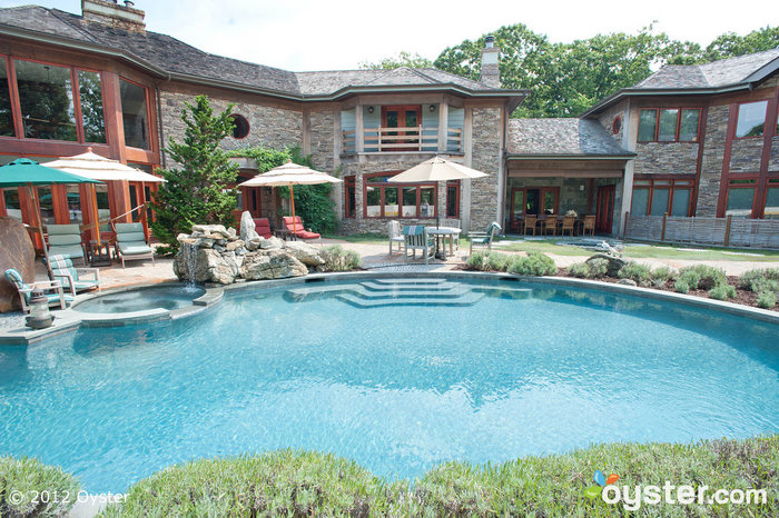 The Outdoor Pool at the East Hampton Art House Bed & Breakfast