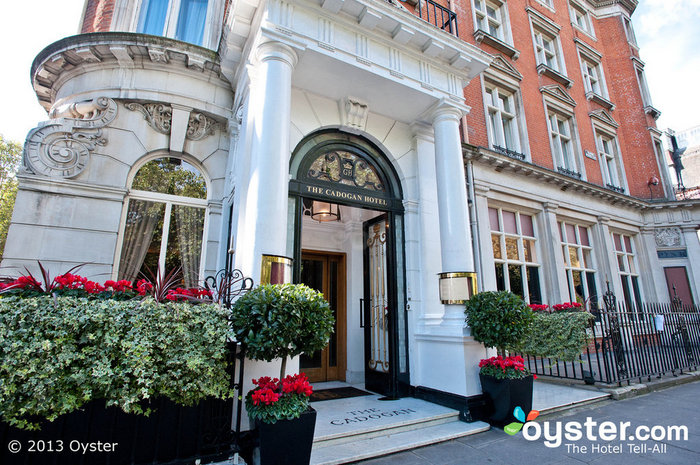 The Entrance to the Cadogan Hotel
