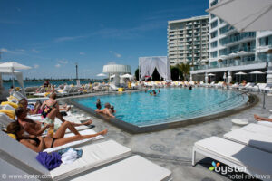 Many of South Beach's swanky party hotels are already sold out for Super Bowl weekend, but the Mondrian still has room.