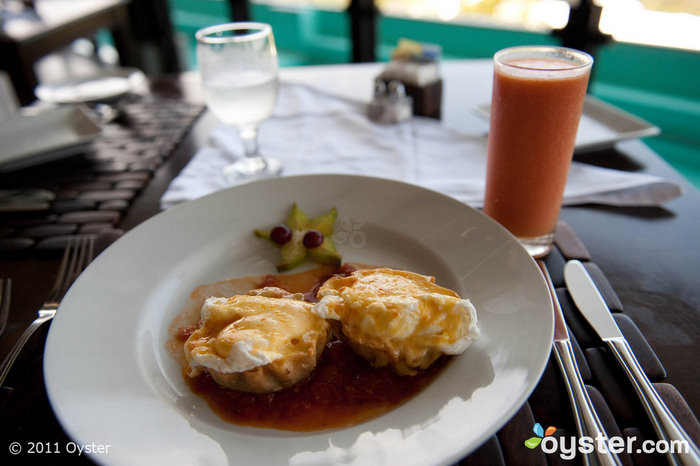 The free a la carte breakfast at Costa Rica's Gaia Hotel and Reserve is worth writing home about.