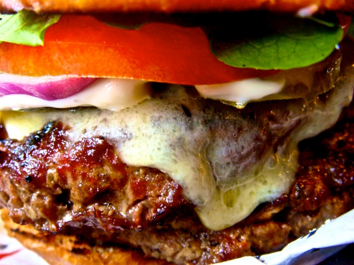 Mmm, mmm… That *is* a tasty burger!