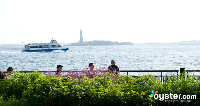 Battery Park in Lower Manhattan is one of NYC's hidden gems for runners