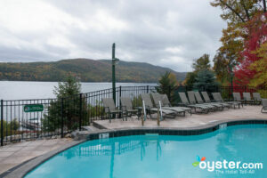 View from the Pool at Lodges at Cresthaven