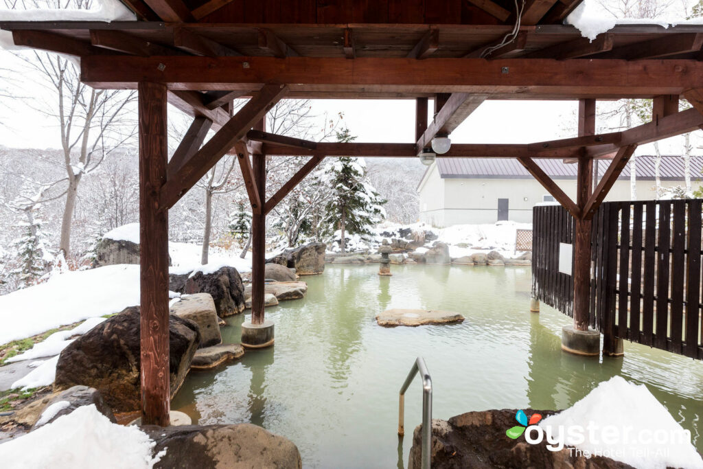 Open-Air Mixed Onsen at Niseko Grand Hotel/Oyster