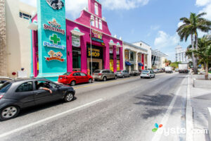 Street at Hotel Riu Cancun/Oyster