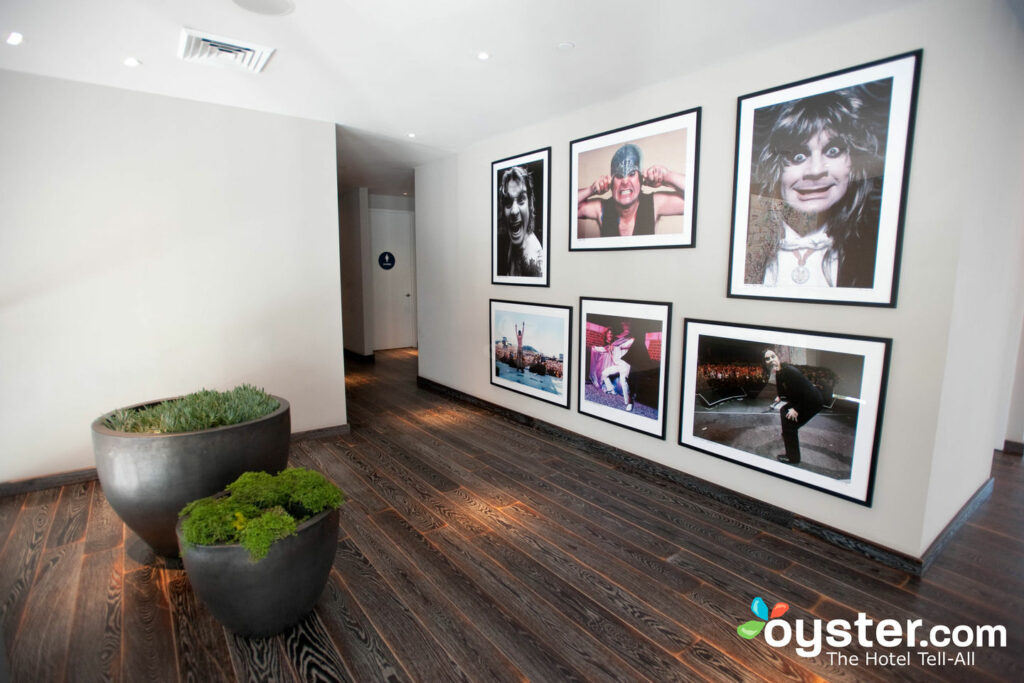 Ozzy Osbourne nas paredes do Andaz West Hollywood