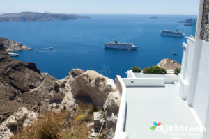 View from Lilium Villas Santorini/Oyster