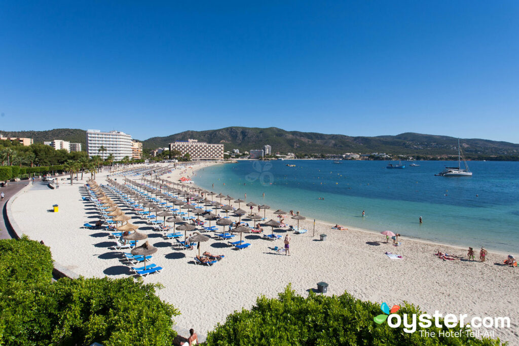 Beach at Hotel Comodoro, Majorca/Oyster