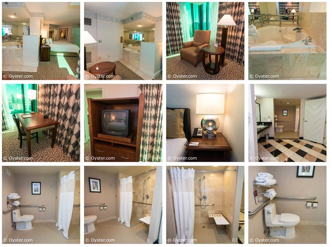 Imágenes de una habitación con movilidad reducida en el New York Hotel & Casino / Oyster de Nueva York