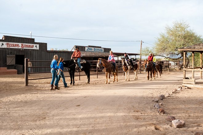 Equitazione presso il White Stallion Ranch / Oyster