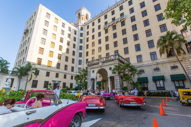 Eingang im Hotel Nacional de Cuba / Oyster