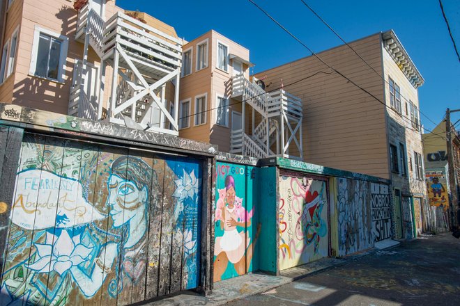 Clarion Alley em San Francisco / Oyster