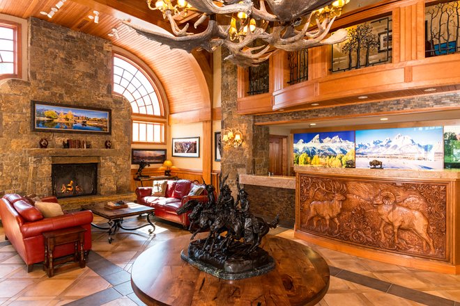 Lobby al Wyoming Inn di Jackson Hole / Oyster