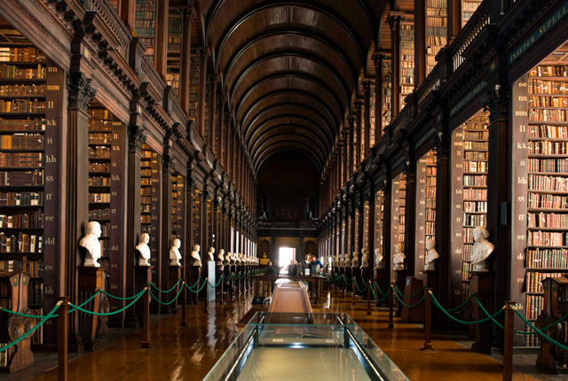 The Long Room, Trinity College/Oyster