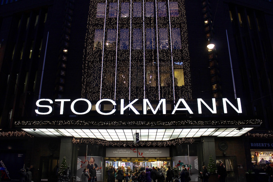 Stockmann è il più grande magazzino in Scandinavia. Foto per gentile concessione di Stephanie Strasnick