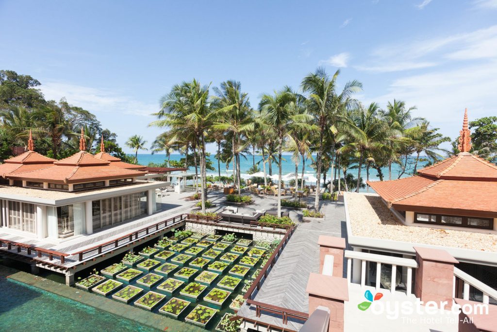 View of the Grounds and Ocean at Trisara Phuket