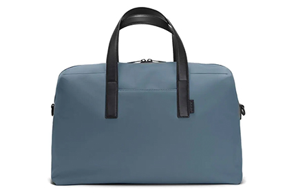 Away weekender bag in blue