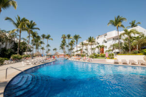 The Adult Pool at the Marival Resort & Suites Nuevo Vallarta All-Inclusive